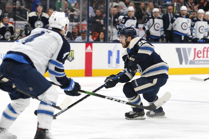 Oliver Bjorkstrand | Oliver Bjorkstrand je dvakrat zatresel mrežo Winnipeg Jets, dosegel je tudi zmagoviti zadetek. | Foto Reuters