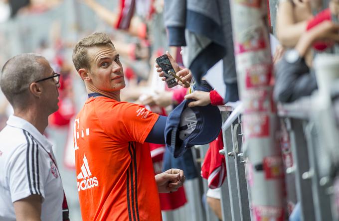 Manuel Neuer zelo spoštuje stanovskega kolega pri Atleticu. | Foto: Guliverimage/Getty Images