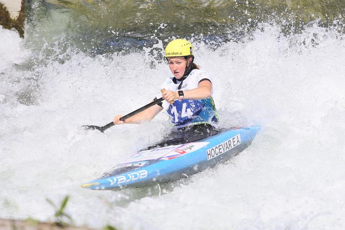 Eva Alina Hočevar je osvojila sedmo mesto. | Foto: Nina Jelenc