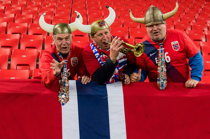 Norveška Navijači | Norveška je edina država na svetu, pri kateri je Slovenija gostovala vsaj štirikrat in vedno izgubila. | Foto Reuters