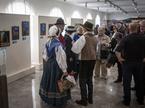 Razstava društba Prleški železničar v Ljubljani. Franc Zemljič, Janko Korpar.