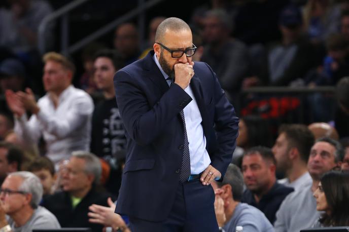 David Fizdale | David Fizdale je zaradi skromnih predstav Kratkohlačnikov v tej sezoni ostal brez službe. Knicks bo začasno vodil njegov pomočnik Mike Miller. | Foto Reuters