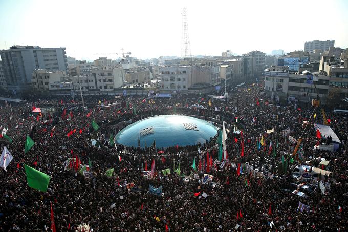 Iran pogreb Solejmanija | Foto: Reuters