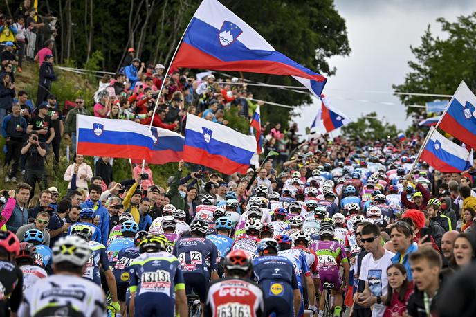 Giro Brda | 24. maja bo Dirka po Italiji znova obiskala Slovenijo. Kolesarji bodo na slovenskih tleh opravili 35 kilometrov vožnje. | Foto Guliverimage