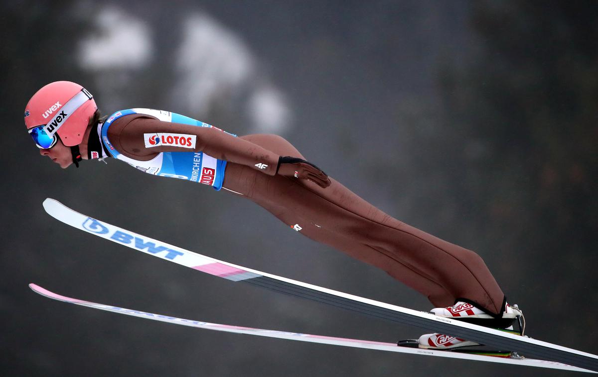 Dawid kubacki | Dawid Kubacki je zmagovalec kvalifikacij v Garmisch-Partenkirchnu. | Foto Reuters