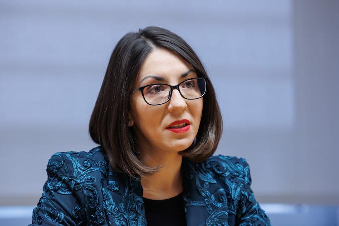 Emilija Stojmenova Duh je ministrstvo za digitalno preobrazbo vodila do septembra, ko je odstopila.  | Foto: STA