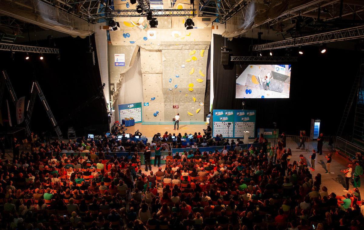 Kranj plezanje | V Kranju bo prihodnji konec tedna na sporedu najverjetneje zadnja tekma za svetovni pokal. | Foto Urban Urbanc/Sportida