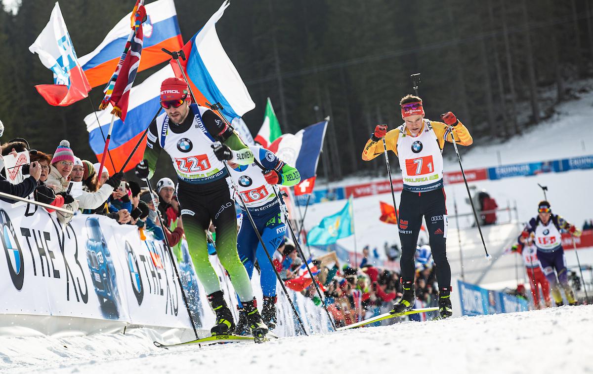 Jakov Fak Pokljuka2020 | Jakovu Faku nadvse ustrezajo tekme, na katerih poteka neposredni boj s tekmeci. | Foto Peter Podobnik/Sportida