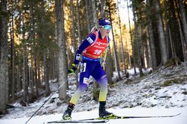 Biatlon Pokljuka zasledovalna tekma ženska