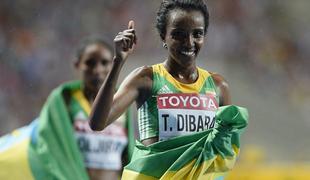 Dibaba za devet sekund zgrešila svetovni rekord