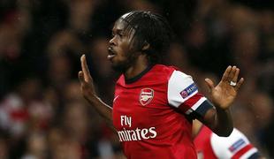 Gervinho bo manjkal tri tedne