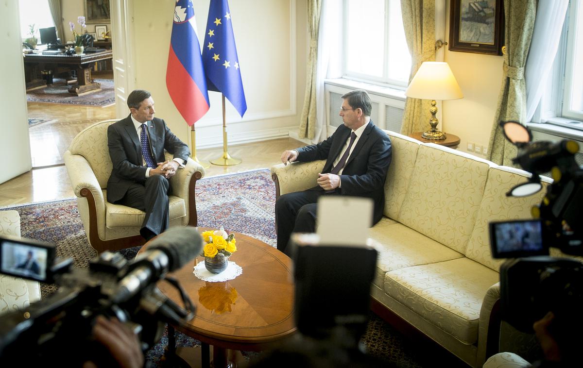 Miro Cerar Borut Pahor | Foto Ana Kovač