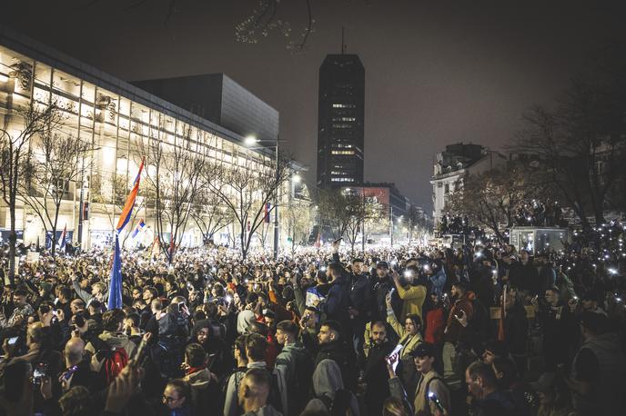 Protesti Beograd 15.03 | Foto Ana Kovač