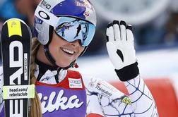 Lindsey Vonn znova zavoj pred  tekmicami