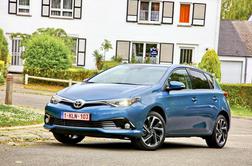 Toyota auris – novi motorji, boljše podvozje