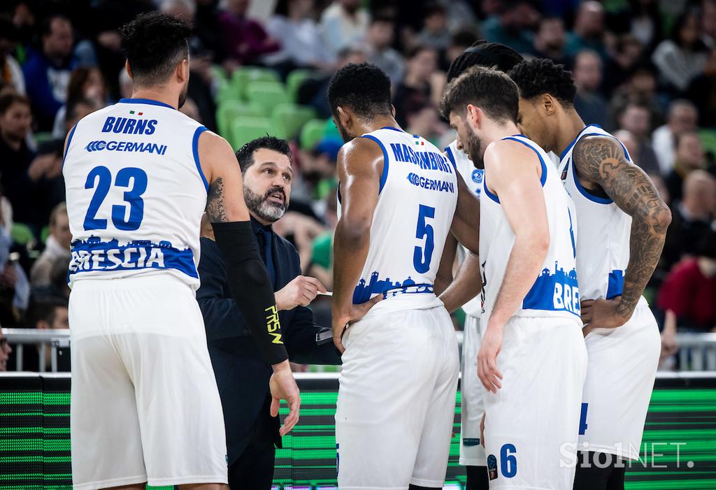 EuroCup: Cedevita Olimpija - Brescia