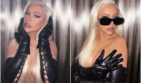 Christina Aguilera svoj 41. rojstni dan proslavila gola