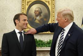 Trump in Macron