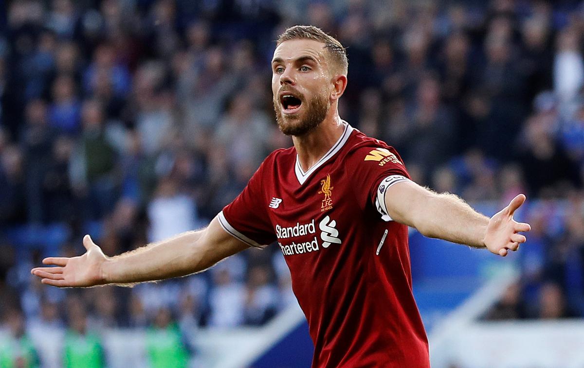 Jordan Henderson | Jordan Henderson je prehitel Raheema Sterlinga. | Foto Reuters