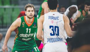 Cedevita Olimpija nadaljuje zmagoviti niz: v Stožicah padla Budućnost