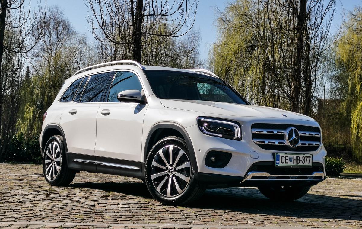 Mercedes-Benz GLB | GLB ima deset centimetrov daljše medosje kot razred B in je le dva centimetra krajši kot GLC. | Foto Gašper Pirman