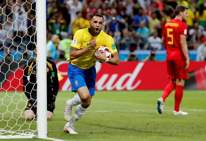 Renato Augusto je dosegel častni zadetek za Brazilijo. | Foto: Reuters