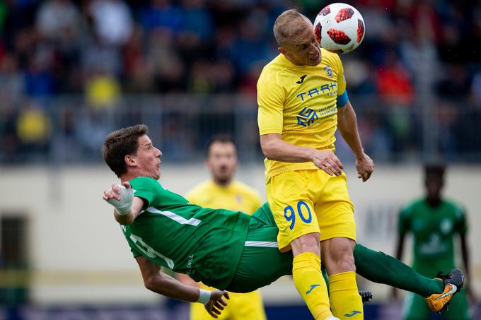 Andres Vombergar se je izkazal z golom in podajo. | Foto: Urban Urbanc/Sportida