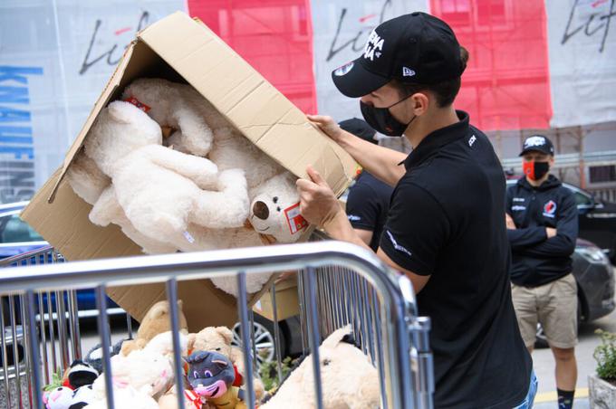 hDD Jesenice teddy bear toss | Foto: Domen Jančič