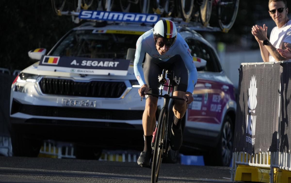 Alec Segaert | Alec Segaert je zmagovalec kronometra in novi vodilni na dirki Renewi Tour. | Foto Guliverimage