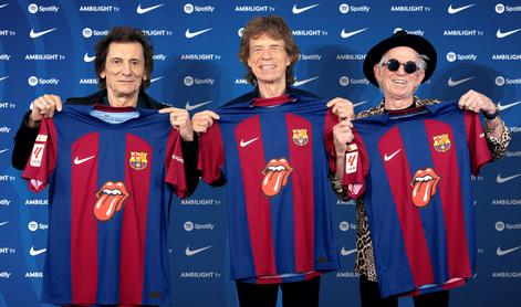 Barcelona in Rolling Stones bodo združili moči proti Realu