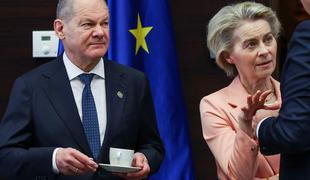 Scholz zgrožen, Ursula von der Leyen odločna: Evropa bo zraven!