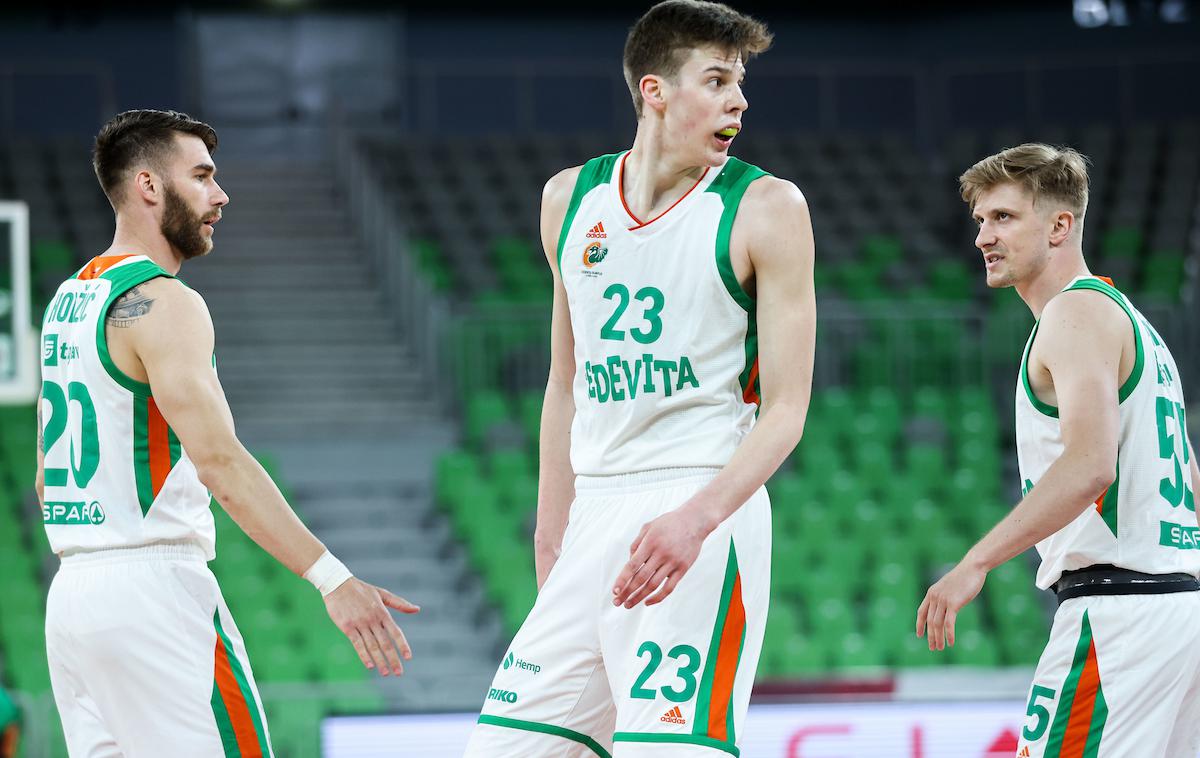 Cedevita Olimpija Hopsi Polzela | Cedevita Olimpija je v polfinalu DP. | Foto Vid Ponikvar