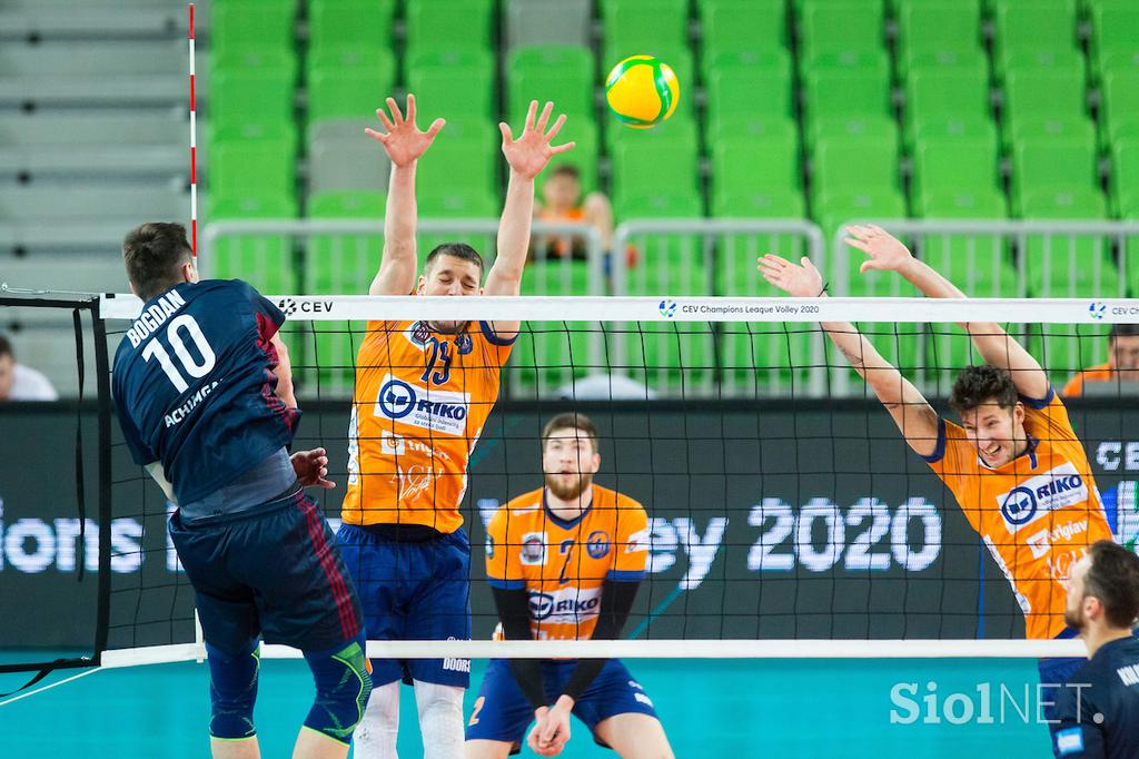 ACH Volley Ljubljana : Fakel Novy Urengoy