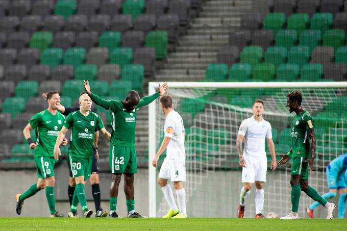 Odkar je iz Celja prestopil k Olimpiji, je v Prvi ligi Telekom Slovenije dosegel devet zadetkov. | Foto: Urban Urbanc/Sportida