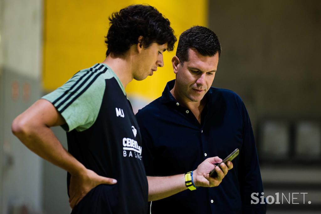 Cedevita Olimpija trening