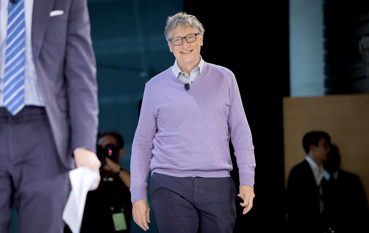 Bill Gates | Bill Gates je v oddaji The Daily Show razkril, čemu je namenjenih 125 milijonov dolarjev, ki sta jih za boj proti novemu koronavirusu darovala z ženo. | Foto Getty Images