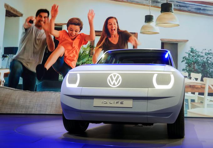 ID.life je napoved cenovno dostopnejšega električnega avtomobila. Očitno bo treba nanje počakati še nekaj let. | Foto: Volkswagen