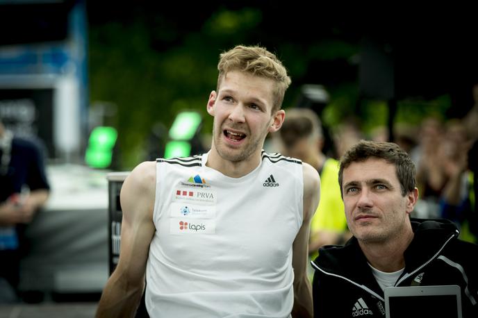 Anže Peharc Gorazd Hren IFSC WORLD CUP MUNICH | Anže Peharc se je uvrstil v polfinale. | Foto Ana Kovač