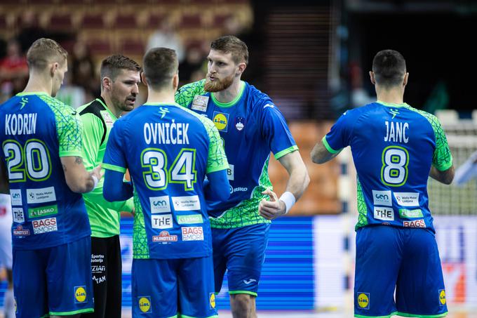 Slovenci so imeli nekaj kriznih minut na začetku drugega polčasa. | Foto: Guliverimage/Vladimir Fedorenko