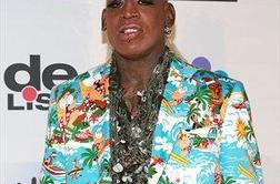 Dennis Rodman k Trumpu kot transvestit