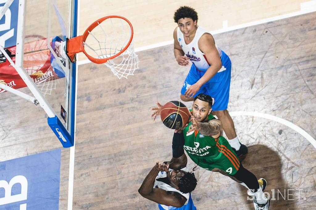 Liga ABA, četrtfinale: Cedevita Olimpija - Igokea, Tivoli