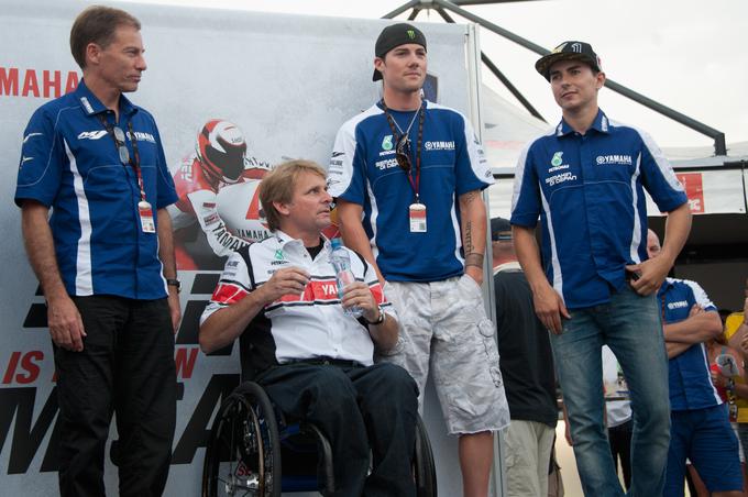 Wayne Rainey je Misano prvič po nesreči obiskal leta 2011. | Foto: Guliverimage/Getty Images