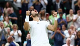 Znani vsi četrtfinalisti Wimbledona, med njimi prvič tudi Carlos Alcaraz