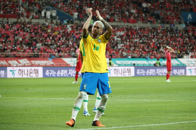 Neymar | Neymar je na prijateljski tekmi med Brazilijo in Južno Korejo v Seulu zabil dva gola. | Foto Reuters