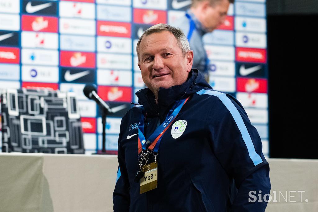 trening slovenske nogometne reprezentance, Stožice, San Marino