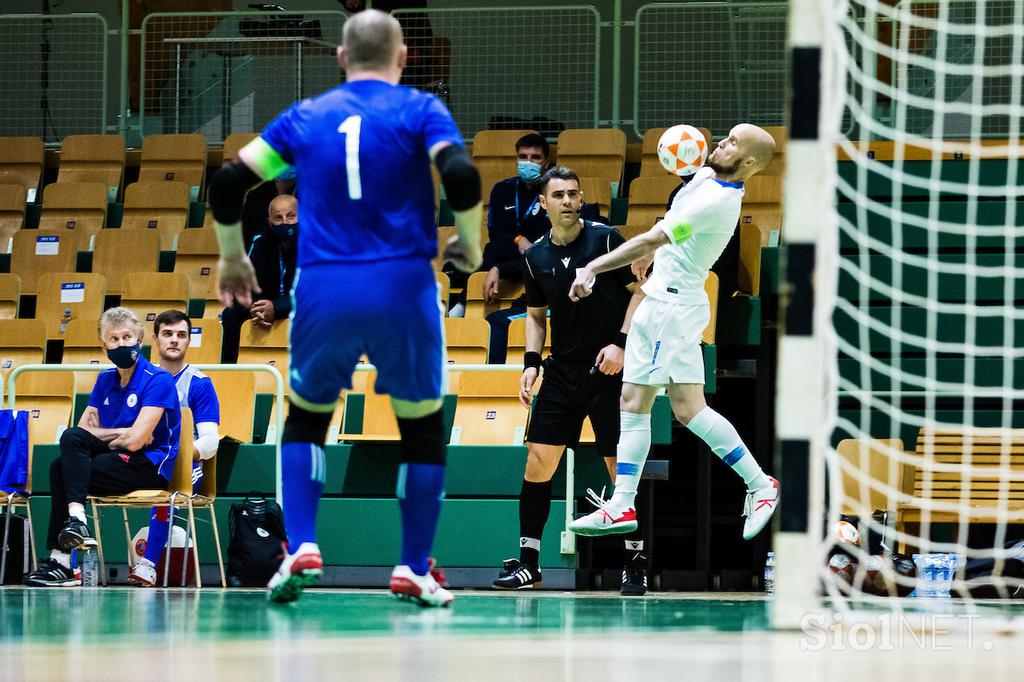 futsal, Slovenija : Makedonija, 12. april 2021