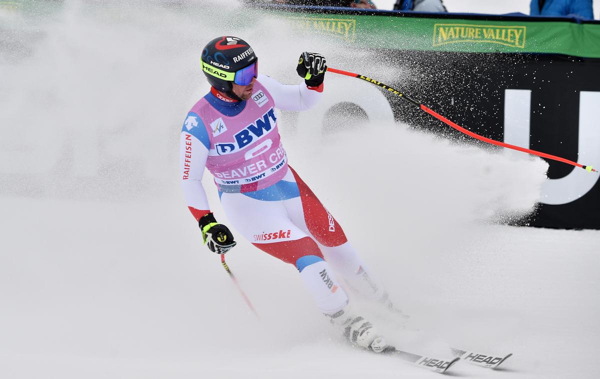 Beat Feuz | Beat Feuz je dosegel svojo deveto smukaško zmago v karieri. | Foto Reuters