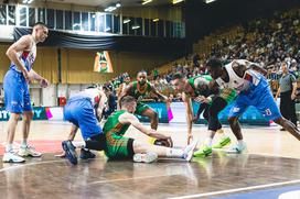 Liga ABA, četrtfinale: Cedevita Olimpija - Igokea, Tivoli