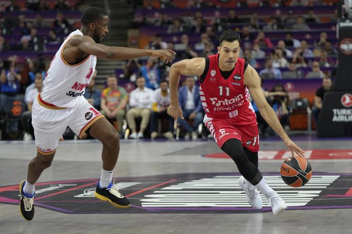 evroliga polfinale Olympiacos Monaco Kostas Sloukas | Kostas Sloukas in soigralci so si priigrali finale proti Realu Madridu. | Foto Reuters