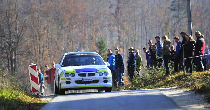 Martin Mlinar - Miran Mlinar (MG ZR 105). | Foto: Gregor Pavšič